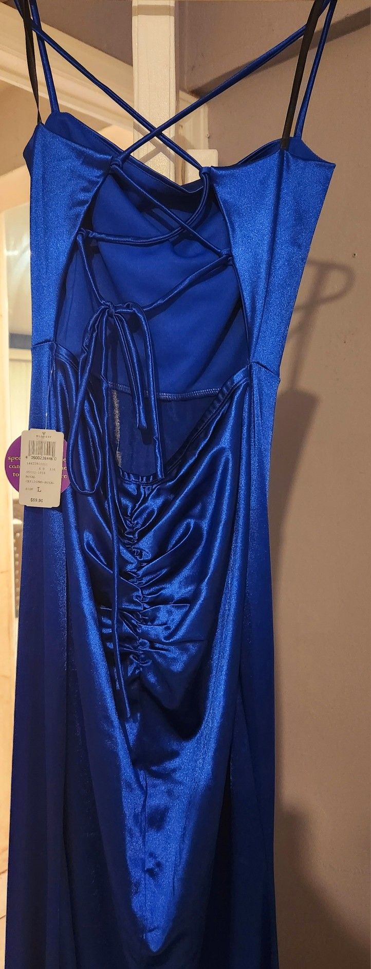 Royal Blue Dress 
