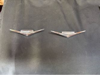 OG 62 Chevy Impala Fender Emblems