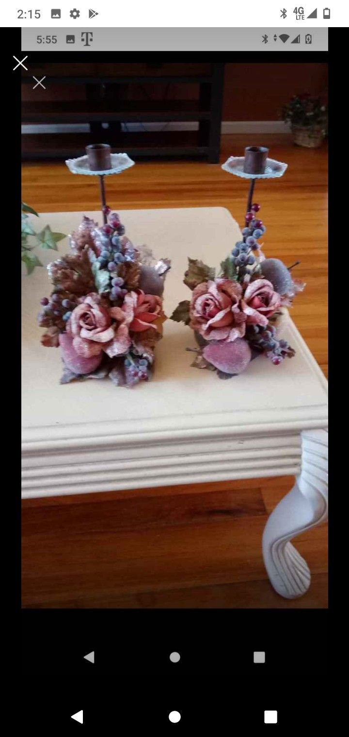 Vintage Candle Holders