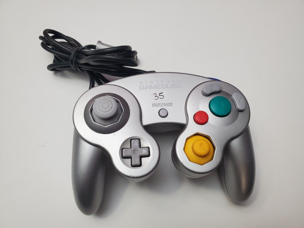 Nintendo GameCube Silver Platinum Controller for Sale in Los Angeles ...