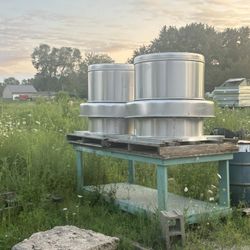Commerical Grade Roof Caps, Gravity Intakes, Curbs, Etc. 