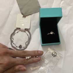 925 Sterling silver jewelry set