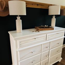 Farmhouse White Dresser 