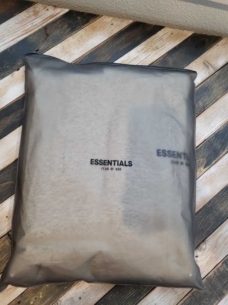 Light Grey Essentials Hoodie