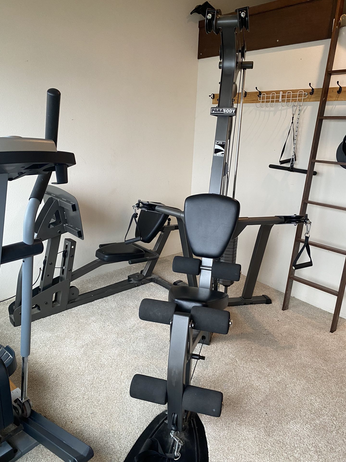 NordicTrack Elliptical  and Parabody Gym System 