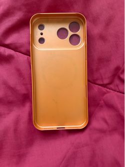 Orange case for Iphone 17 pro max