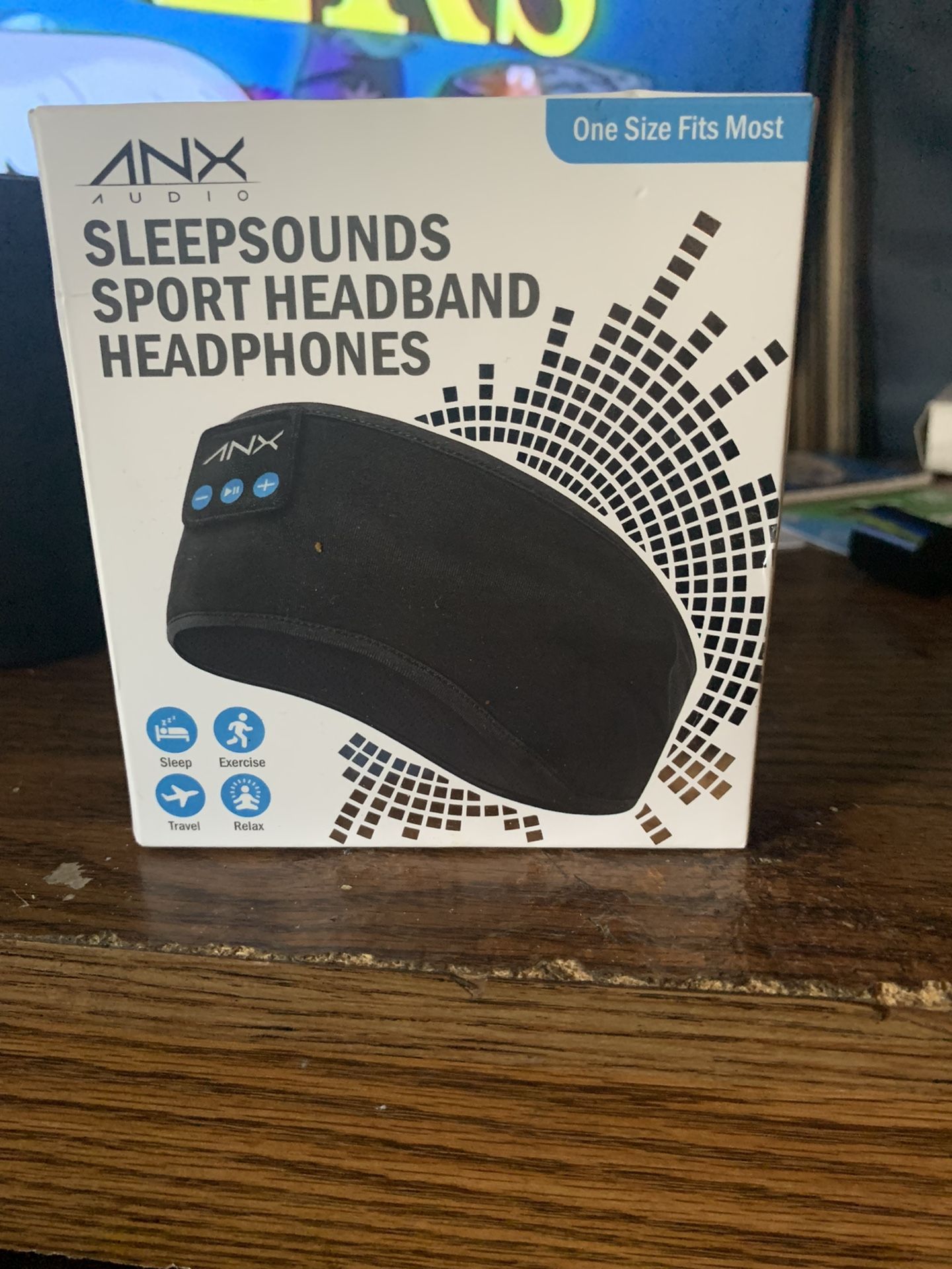Anx Sleep Sport Headband Headphones