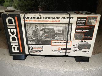 Ridgid Storage Box Chest