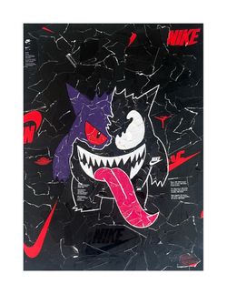 Sneaker art gengar venom