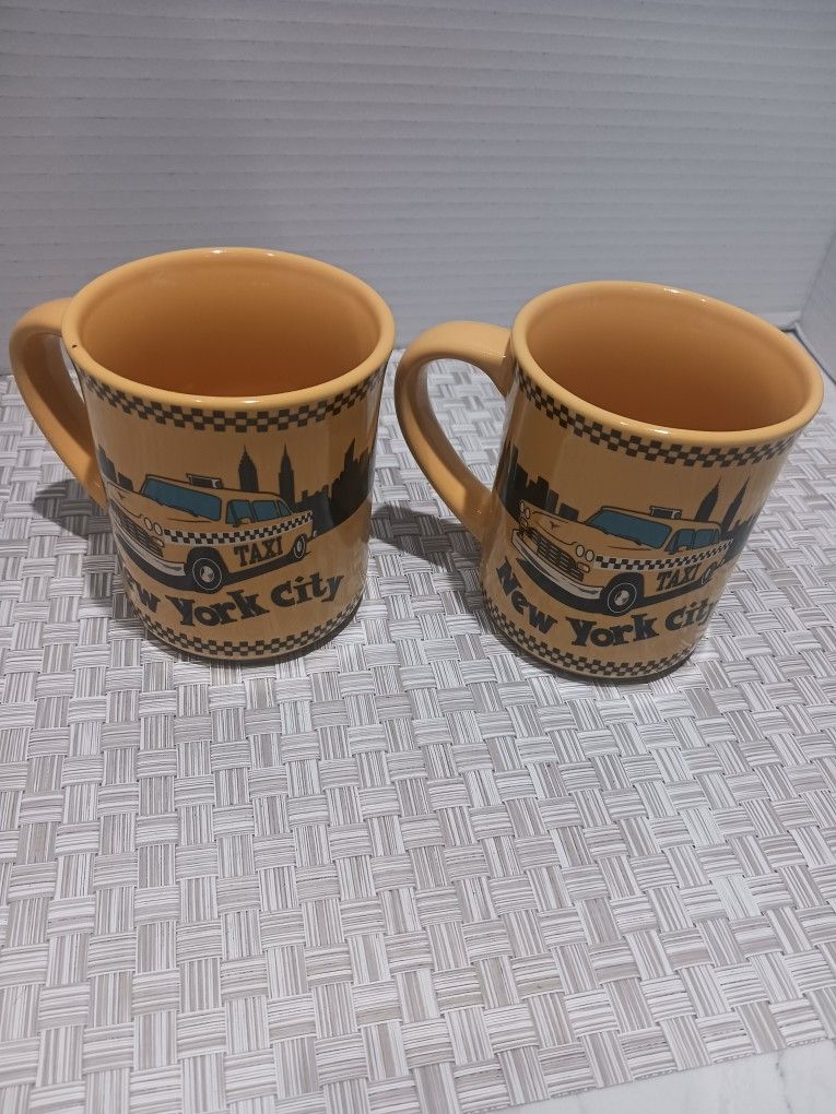 New York City Taxi Cab Coffee Mug Cup
