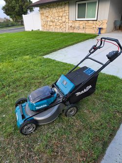 MAKITA 21 in. 18V X2 (36V)  BRUSHLESS Self Propelled Lawn Mower