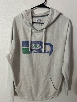 Mens Pro Line Fanatics Seattle Seahawks Large Hoodie Gray EUC