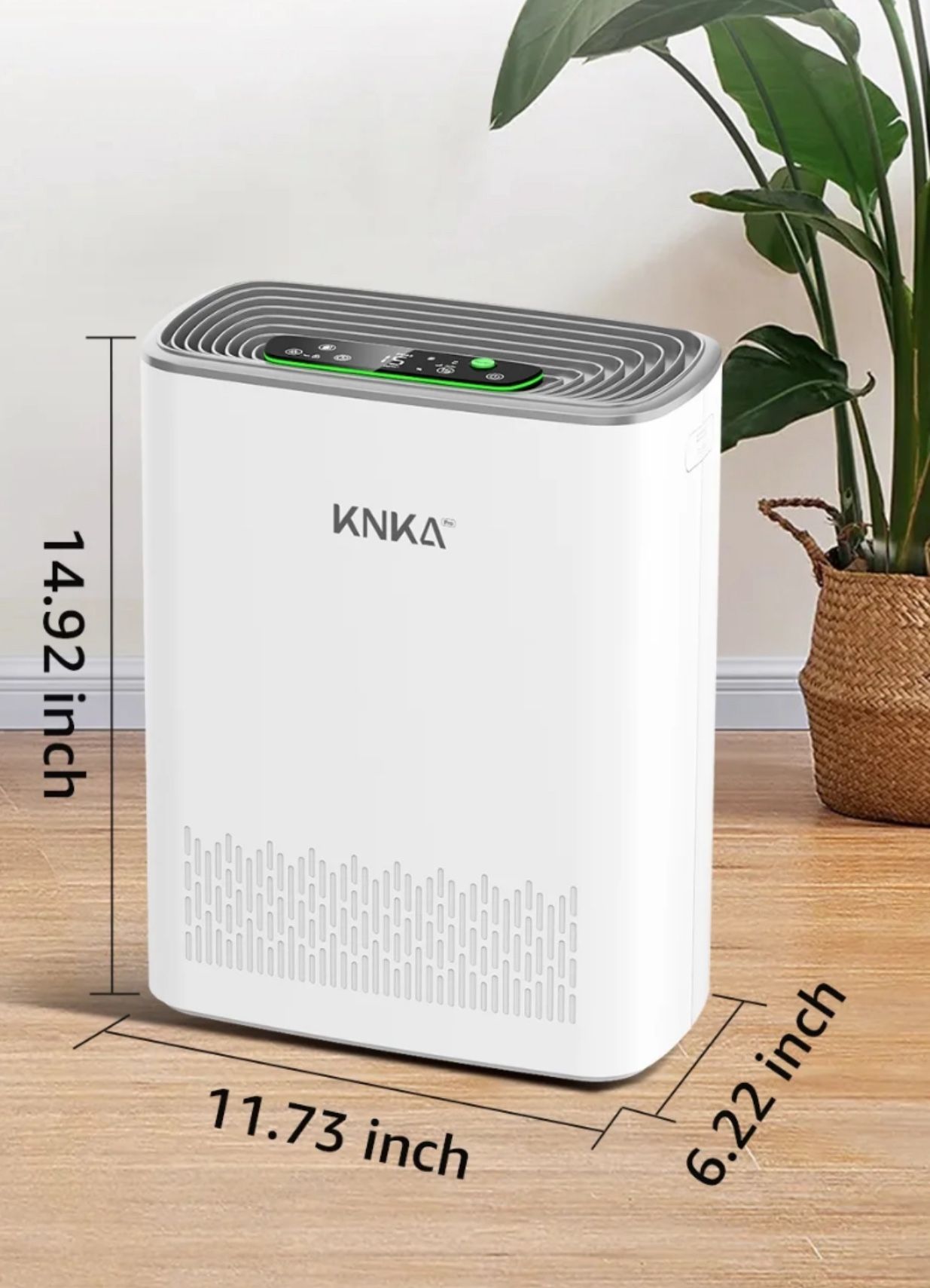 2 KNKA HEPA Air Purifiers for Home Large Room up to 3500 Sq Ft    