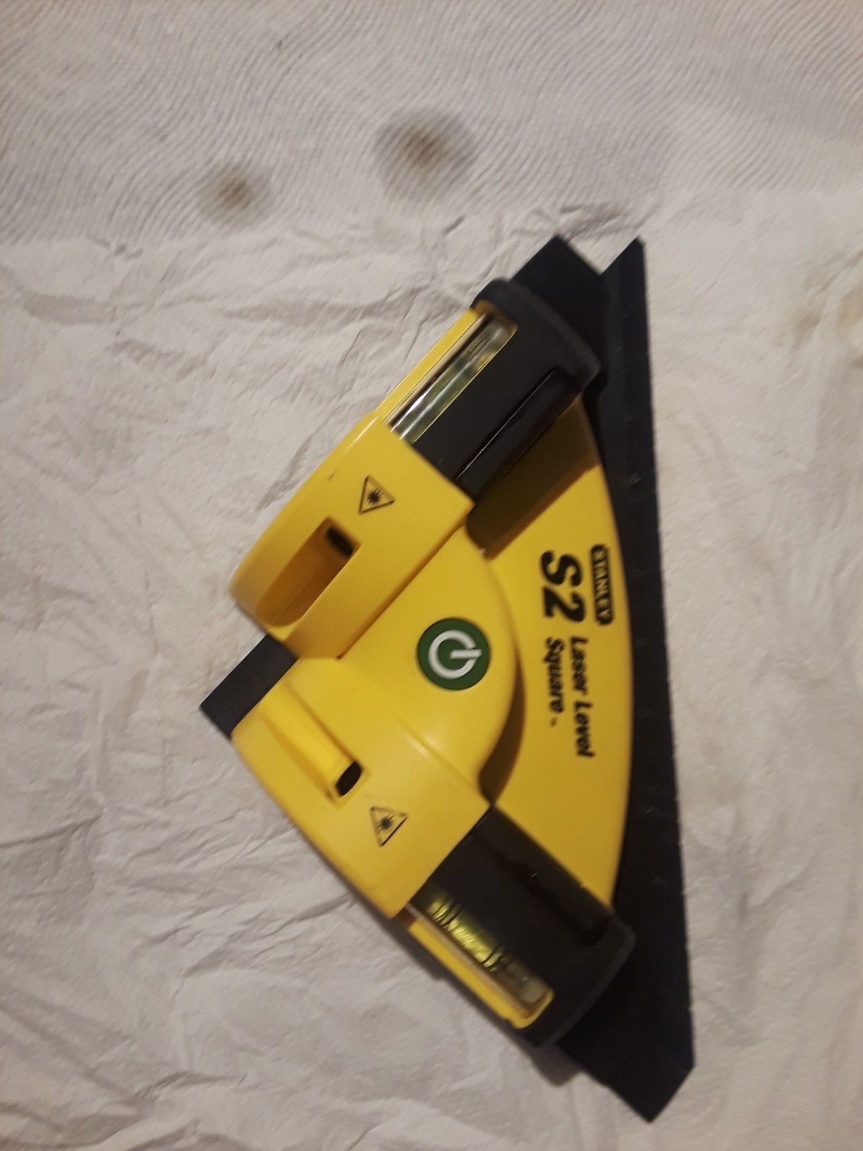 Stanley s2 laser level and square