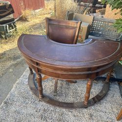 Vintage Inlay Desk