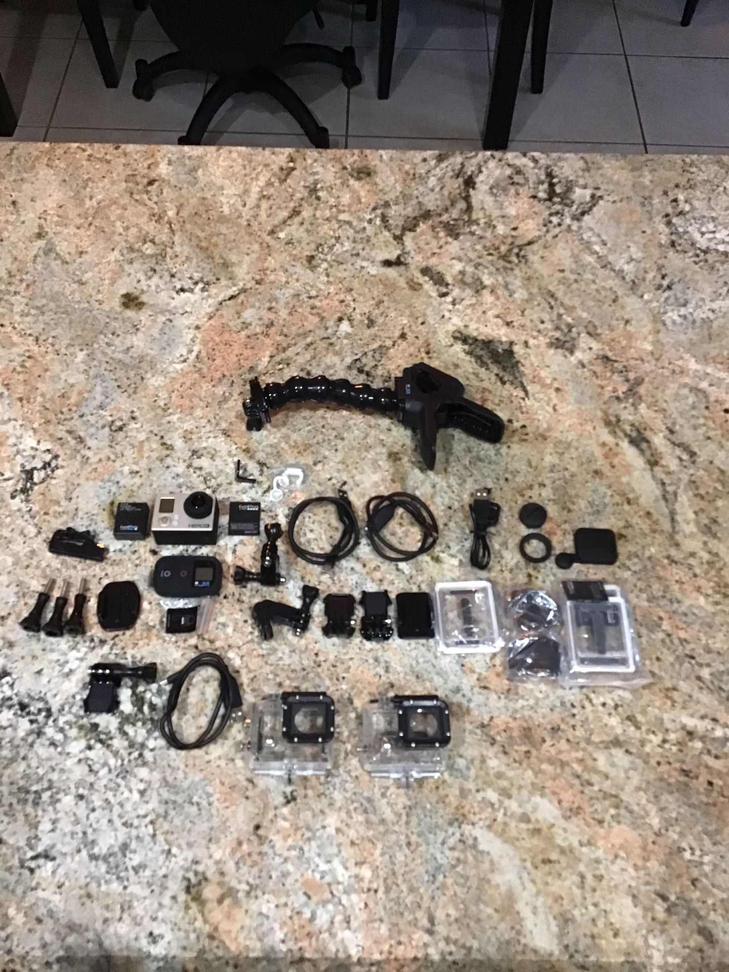 GoPro 3 Hero 3 Silver Edition With Accessories