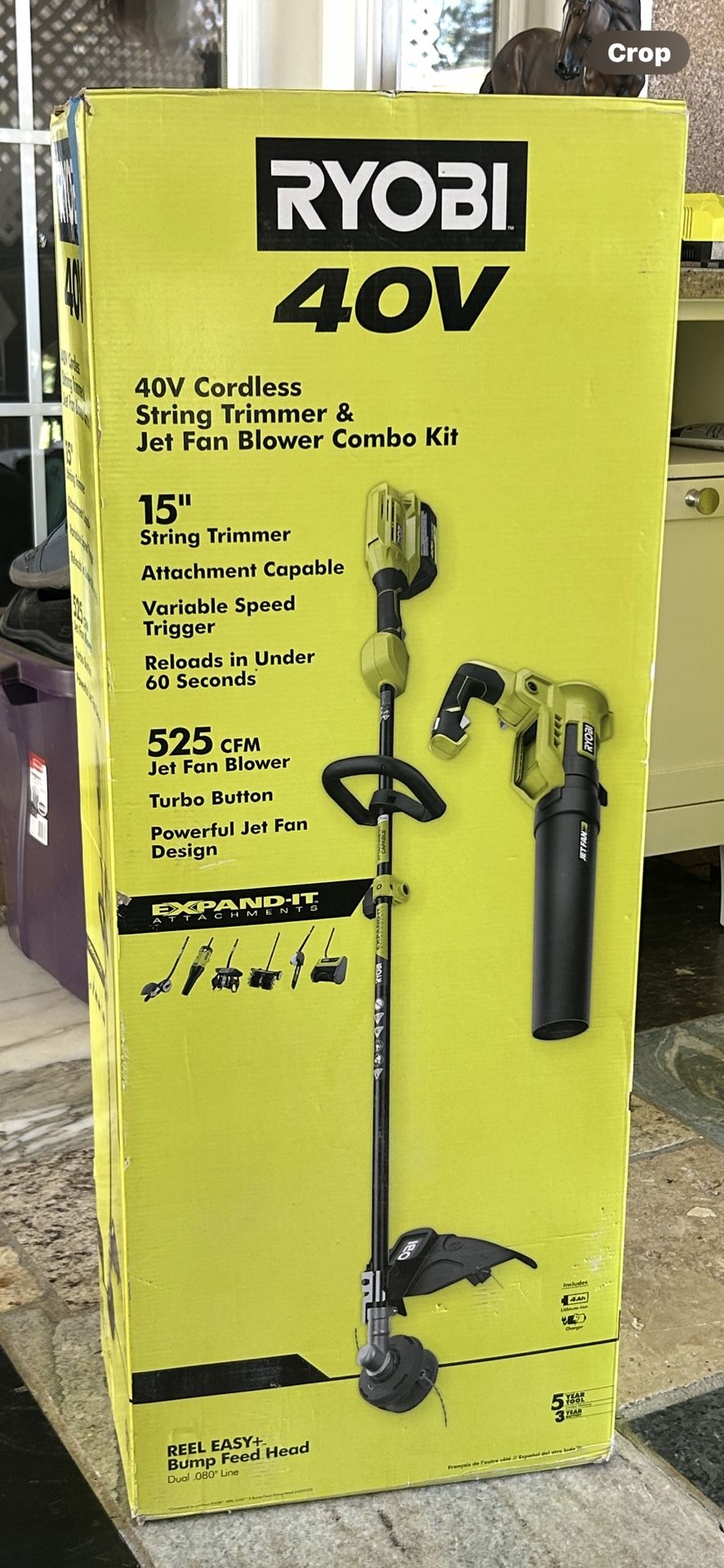 Blower And Trimmer Combo