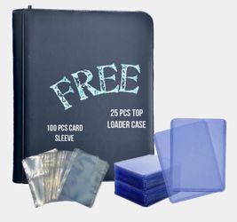 TopLoader Binder | 9 Pocket- 12 Pages | Sports & Pokemon TCG