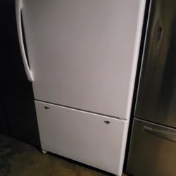 White fridge 
