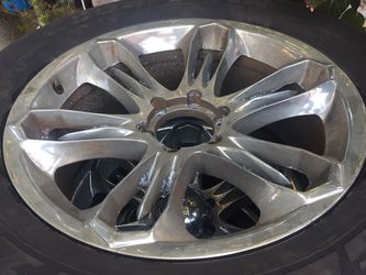 Tires And Rims For Chevrolet Silverado/Suburban And GMC And Nissan Titan Wheels 
