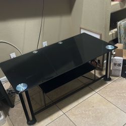 Glass Tv Stand 