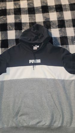 Mens PUMA Block Fleece Hoodie(only Worn Once) XL