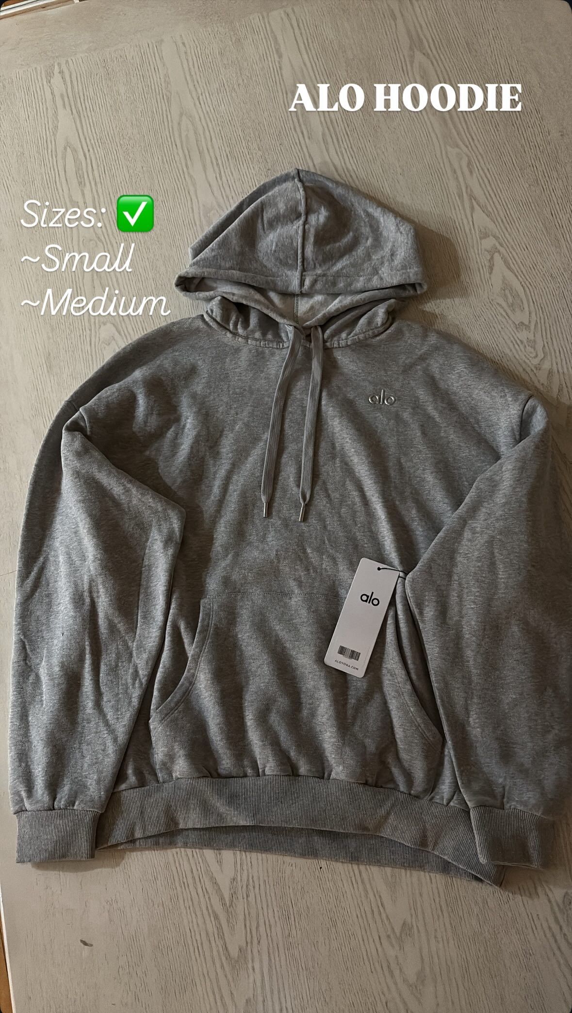 ALO hoodies