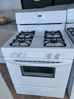 Frigidaire White Gas Range Stove