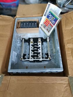 !?! GE ELECTRICAL PANELBOX (WHITE) !?!