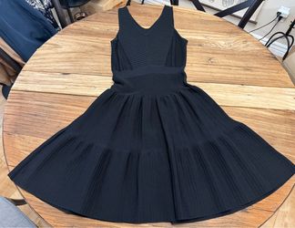 Sam Edelman black fit and flare Aline dress Small