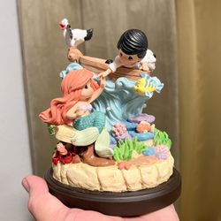 The Little Mermaid Ariel Pearl Mickey Mouse Ears Disney Parks Headband Exclusive Precious Moments