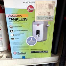 Tankless water heater