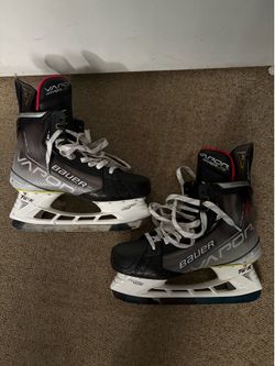 Bauer Vapor Hyperlite Senior Ice Hockey Skates Size 8.5 Fit 3
