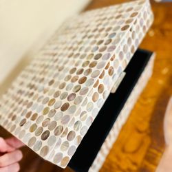 12”x9”x4.5” mother of pearl box