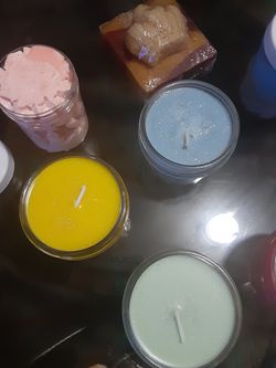 Homemade candles
