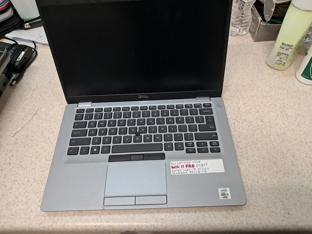 Dell Latitude 5410 Win 11 Pro 64 Bit Intel Core I5-103100 16gb RAM 500 Gb Ssd