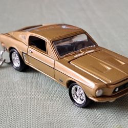 Keychain  1967 Mustang  GT 1967  Ford Mustang  GT Key Chain 