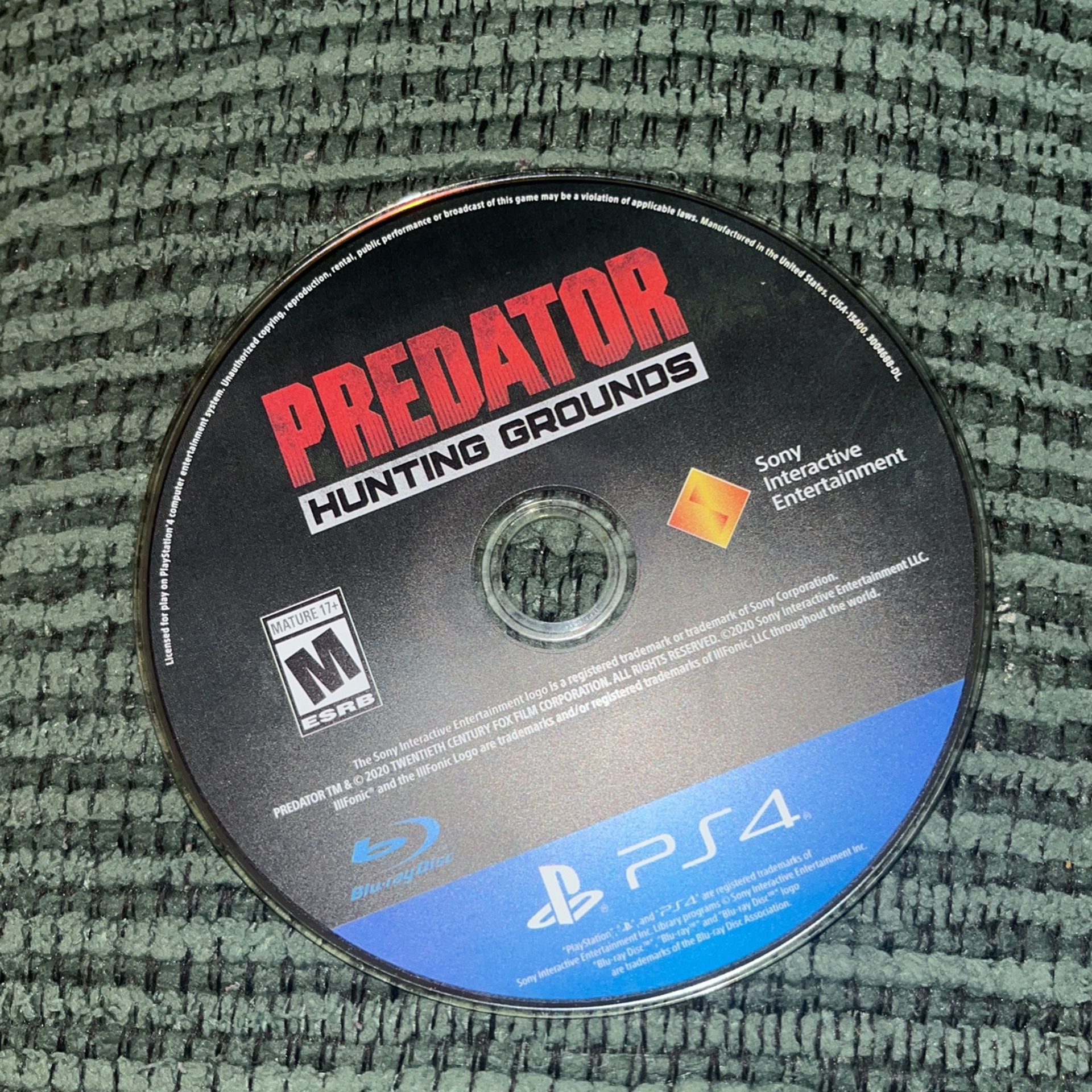 Jogo PS4 Predator: Hunting Grounds