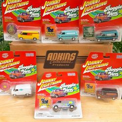 Johnny Lightning 2002 Boogie Van Series (Uncirculated Complete Set)