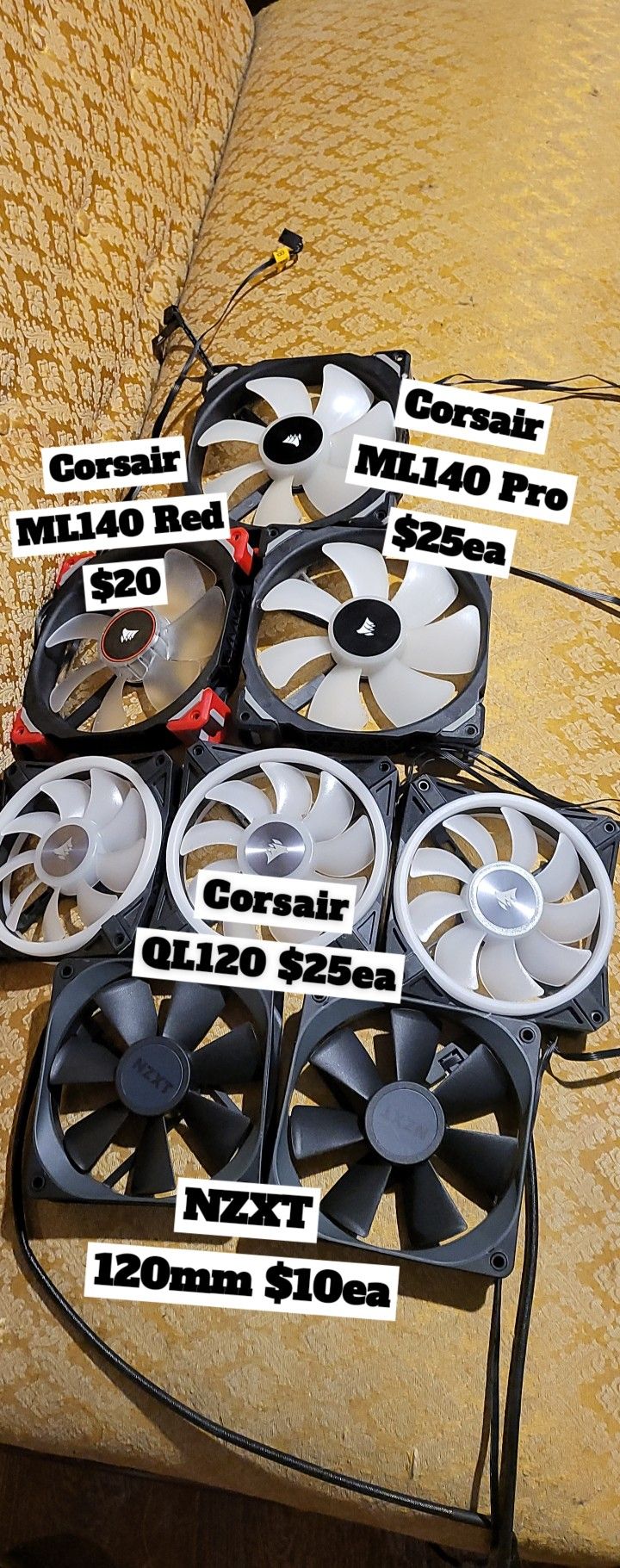 Gaming PC Computer Fans