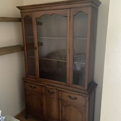 Vintage china cabinet