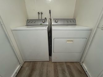 Washer and dryer