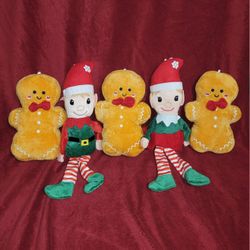 Personalized Christmas Gingerbread Plush