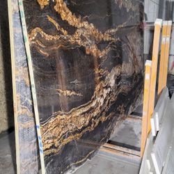 Magma Gold Granite Slabs – Exotic Stone – 2 Slabs Available
