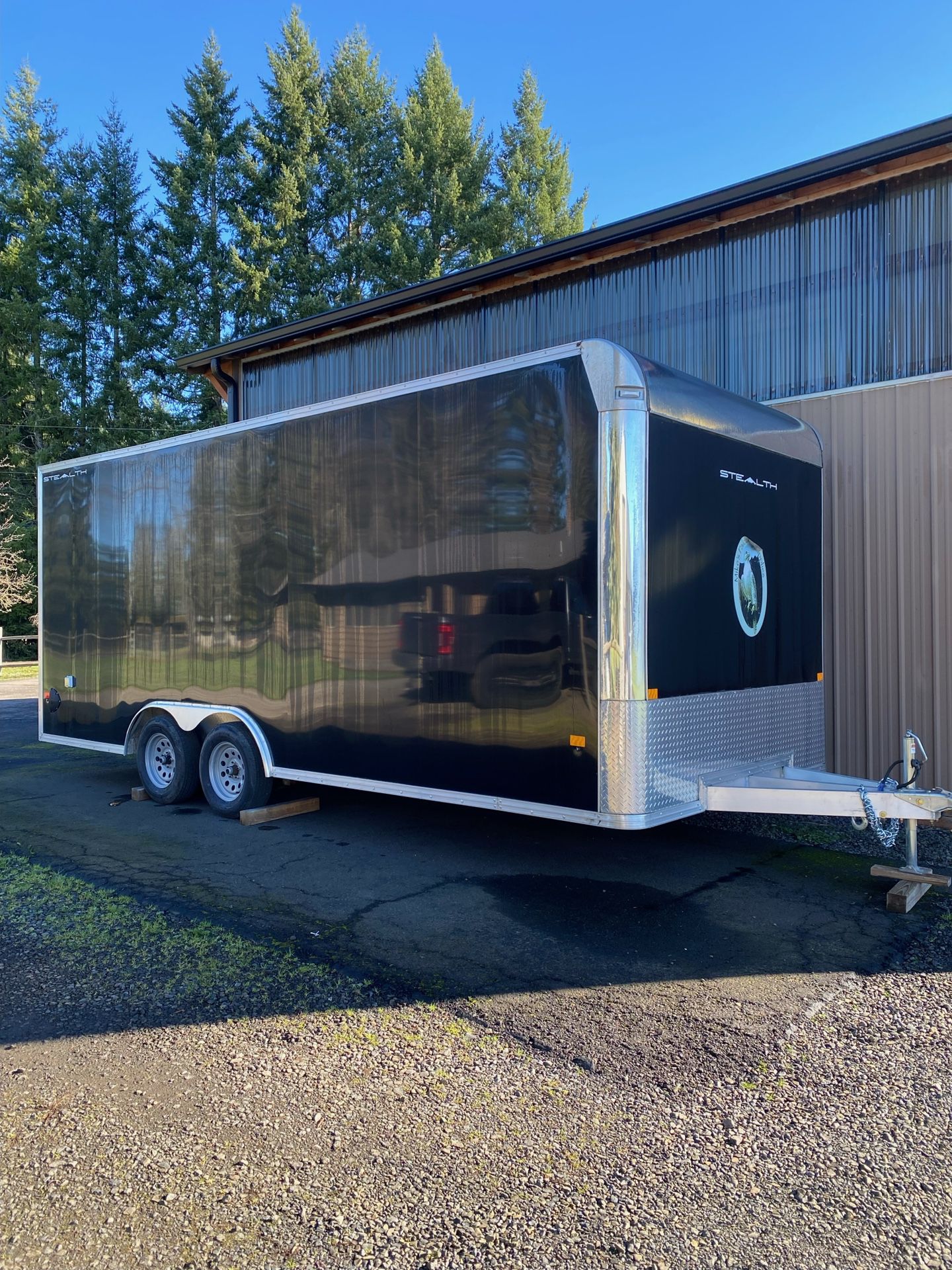 2021  stealth Car hauler  20ft X 8.5 Wide Inside 7.5 Tall. Only Used For Storing Inside Trailer And Only Driven On The Road A Few Times. One Owner.