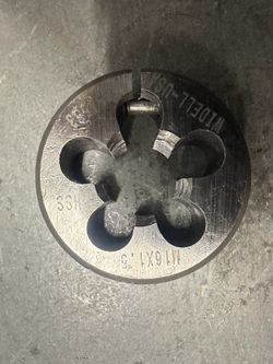 m16x1.5 Widell USA HSS adjustable die