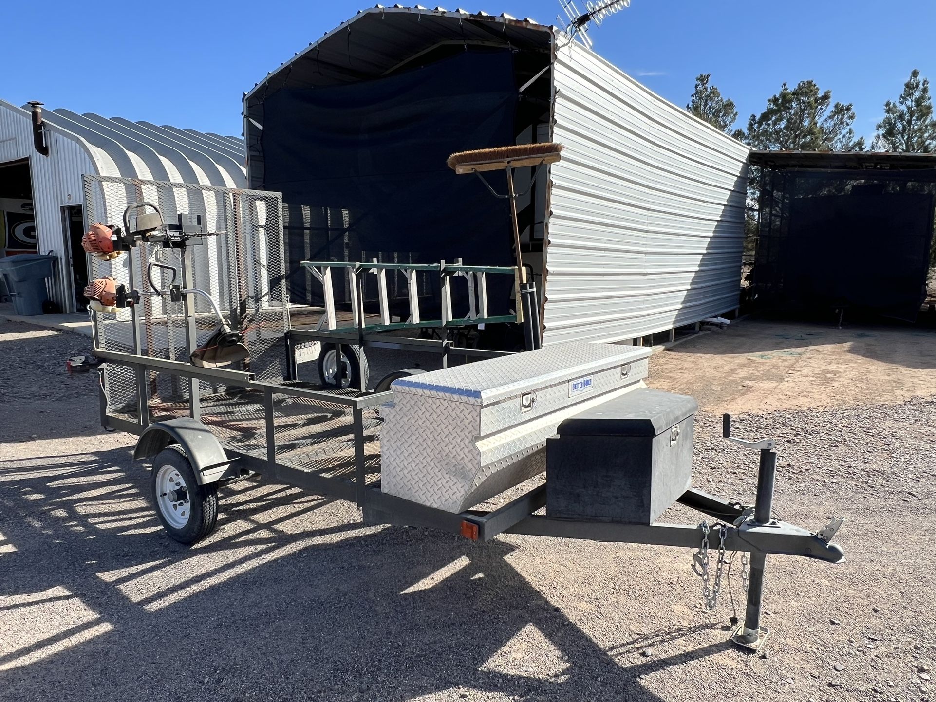 Lawn Trailer 5x8 for Sale in Anthony, NM - OfferUp