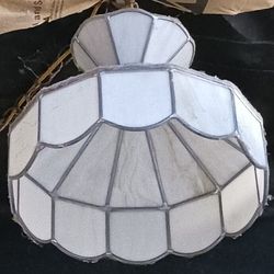 Stained Glass Light With Chain