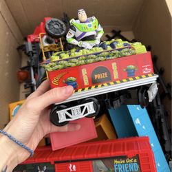 Disney Pixar Toy Story Pizza Planet Train Starter Set Locomotive Light