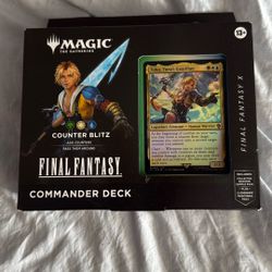 Sealed Counter Blitz Mtg FF Commander Deck